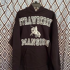 Unwanted Co. Strawberry Mansion Hoodie size M